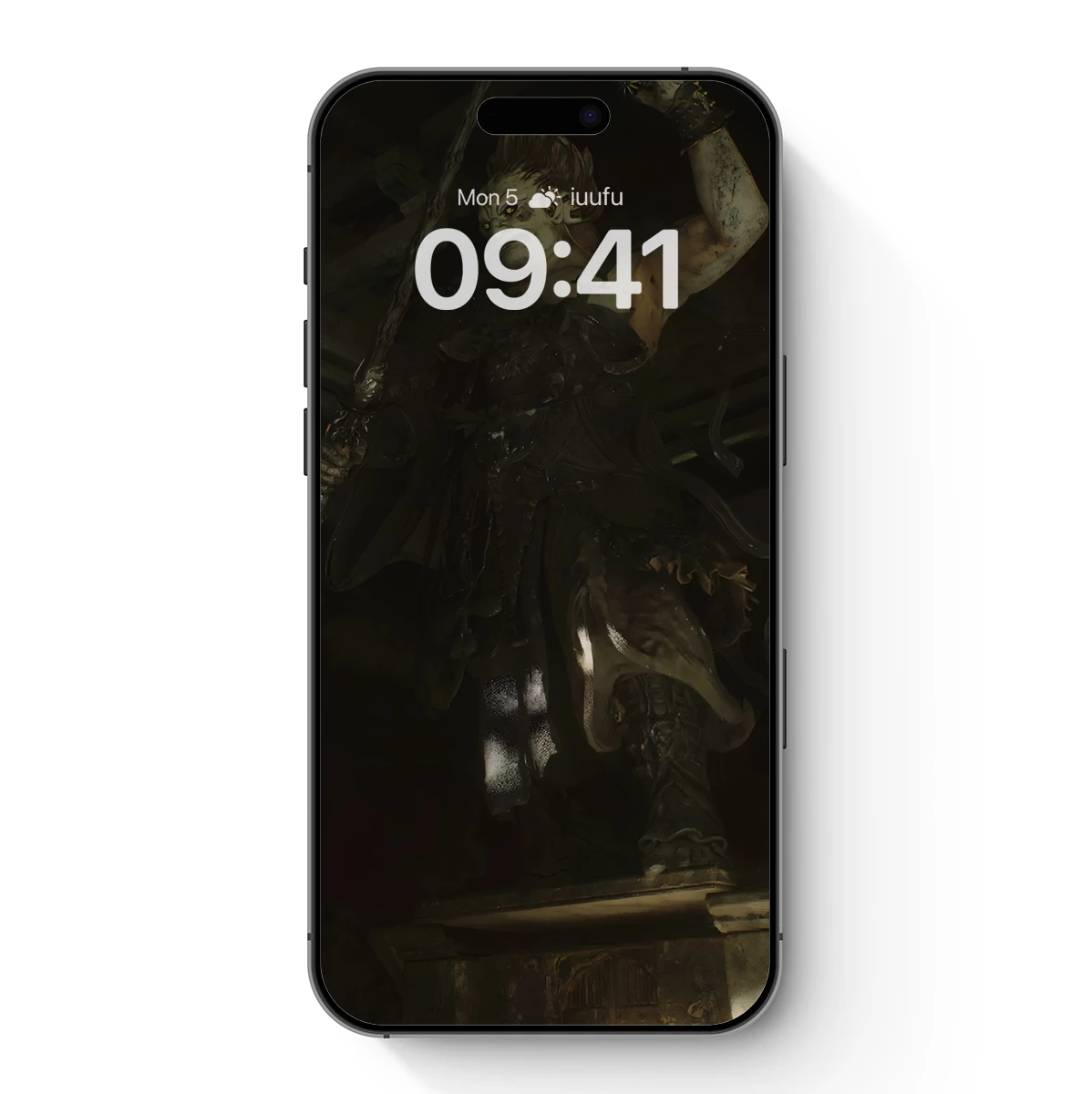 Gothic Guardian: Sculpted in Shadows