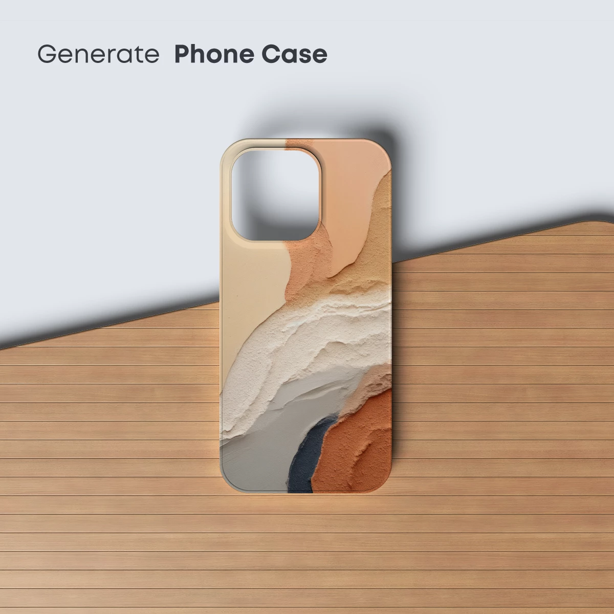 Abstract Earth Tones: Textured Harmony - Image 3