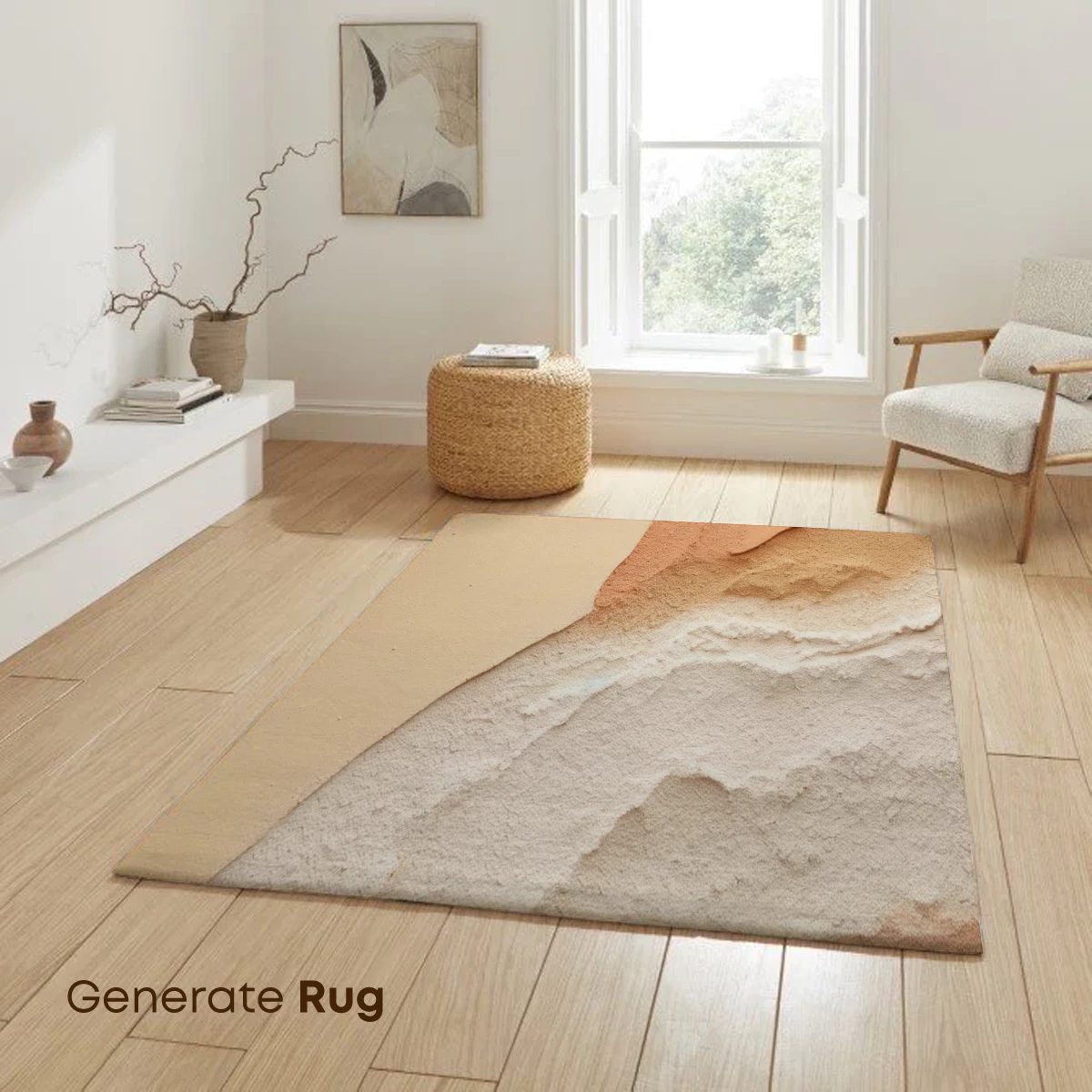 Abstract Earth Tones: Textured Harmony - Image 6