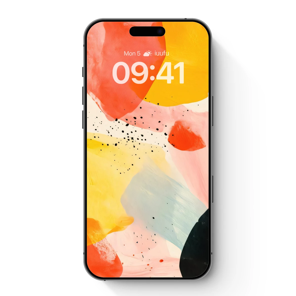 Abstract Splash: Vibrant Blobs and Dots