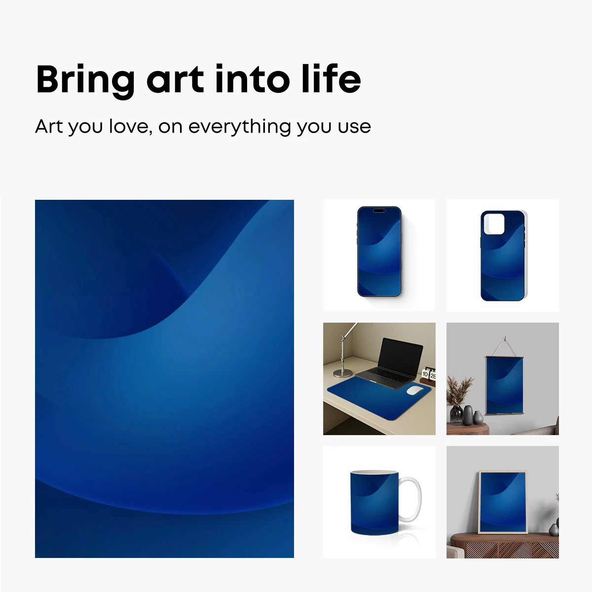 Blue Abyss: Fluid Curves in Depth - Image 2