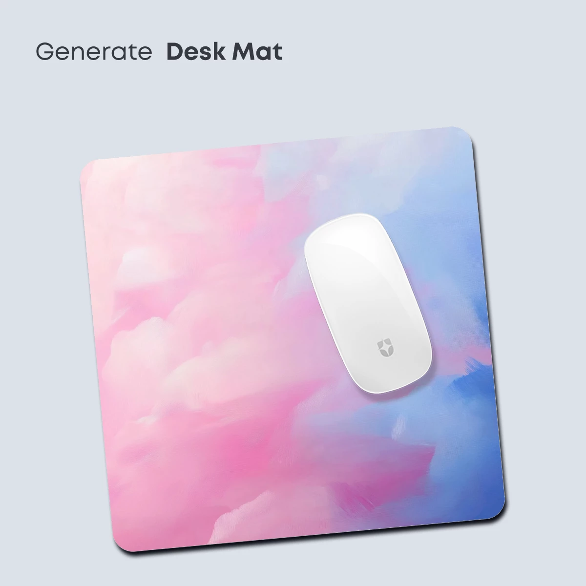 Abstract Cloudscape: Pink and Blue Harmony - Image 4