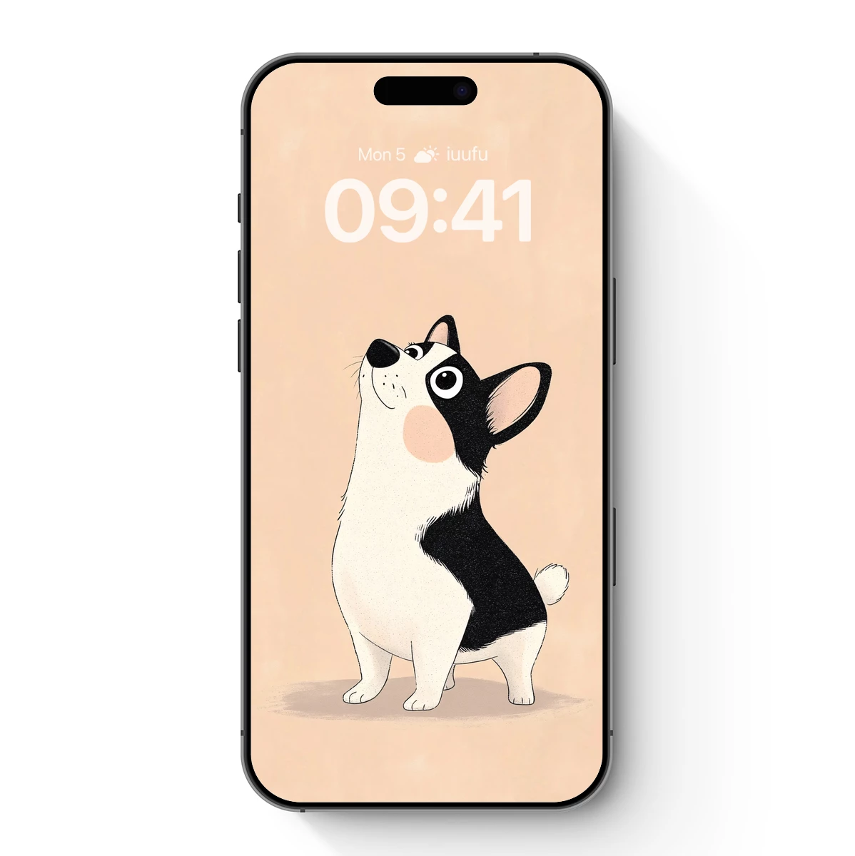 Charming Corgi in Whimsical Cartoon Style