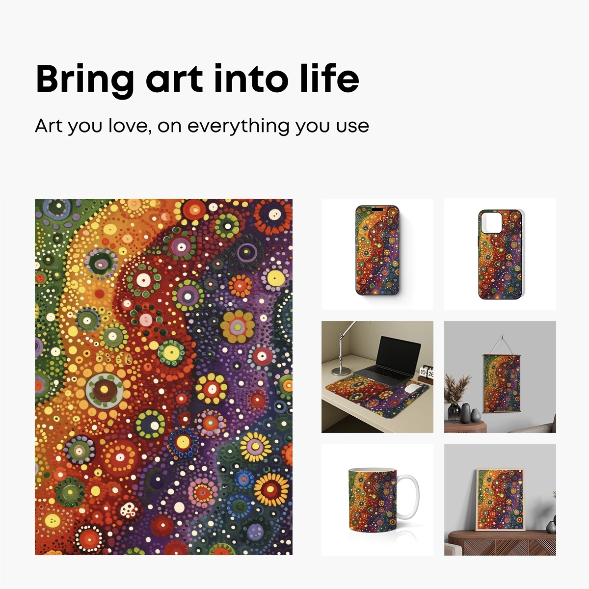 Dot Dream Odyssey: Vibrant Aboriginal Artistry - Image 2