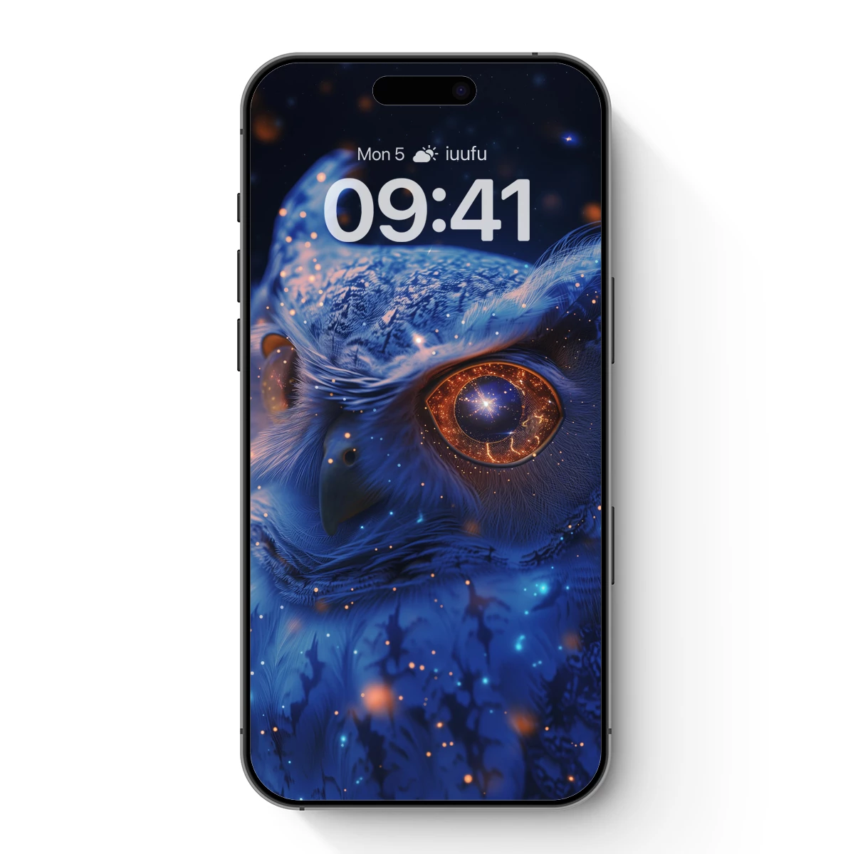 Cosmic Owl: Starry Night Vision