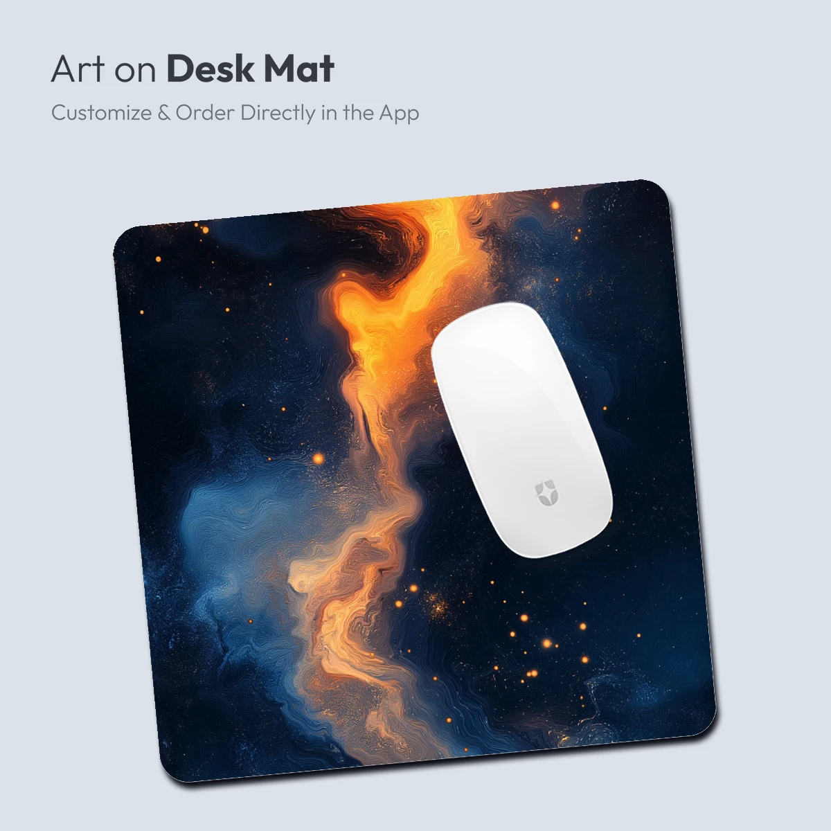 Cosmic Fire Dance: Abstract Nebula Art - Image 4