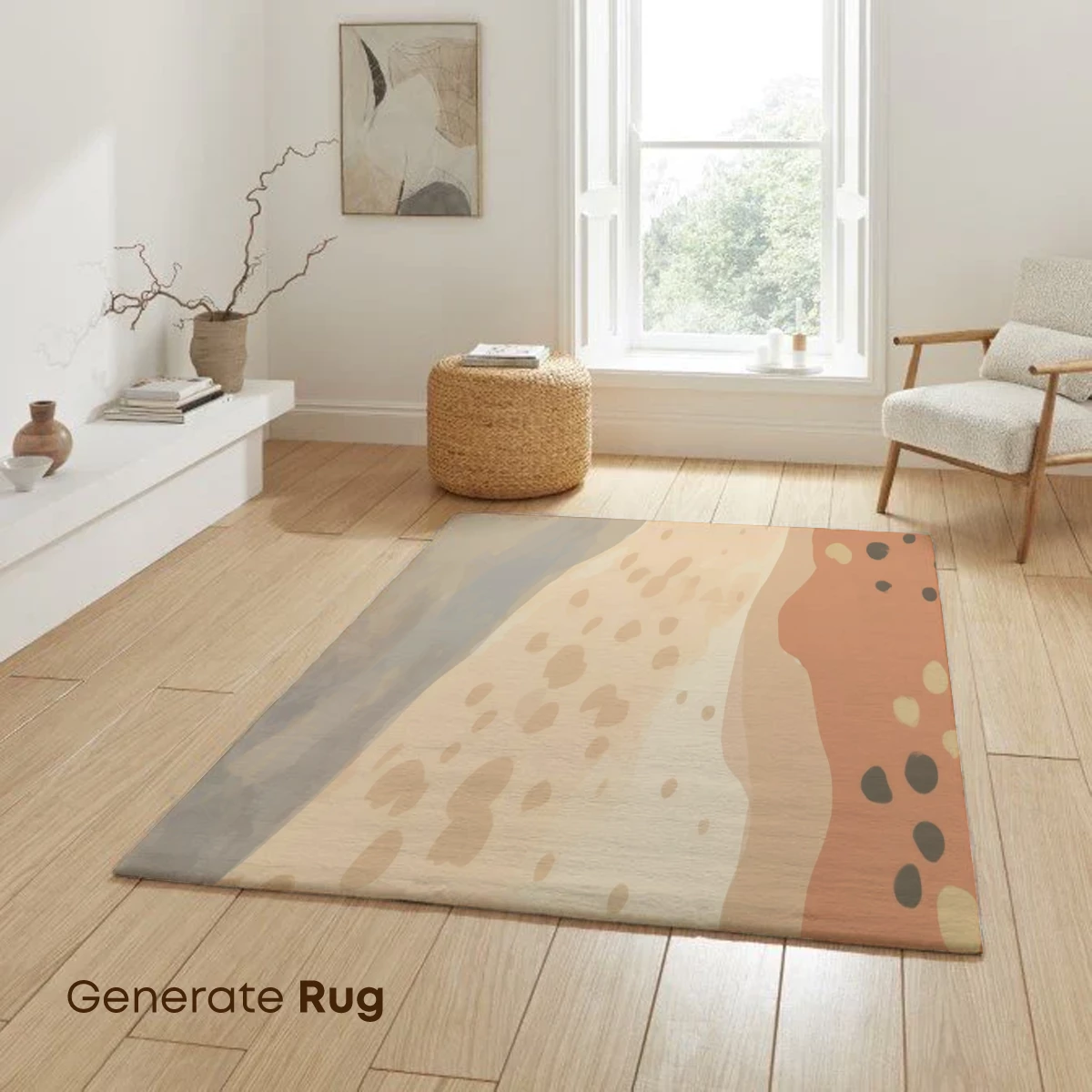 Abstract Terracotta Mosaic: Dotted Earth Tones - Image 6
