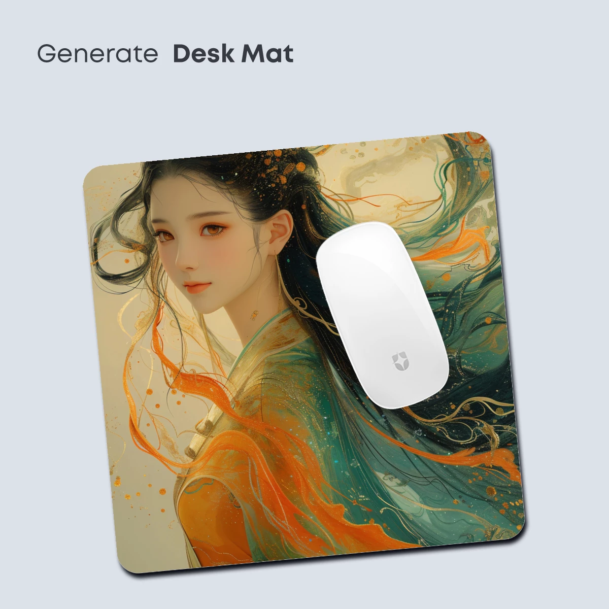 Ethereal Silk Whispers: A Fusion of Flowing Hair and Vibrant Colors - Image 4