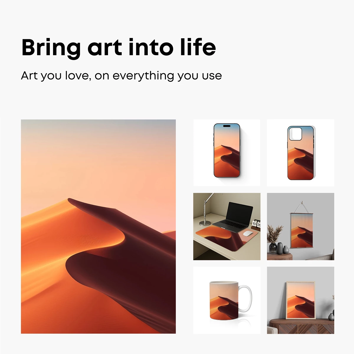 Dune Symphony at Sunset - Image 2