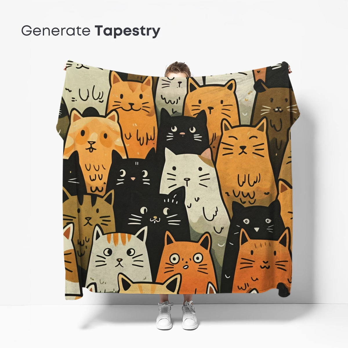 Cats in Harmony: A Whimsical Feline Gathering - Image 5