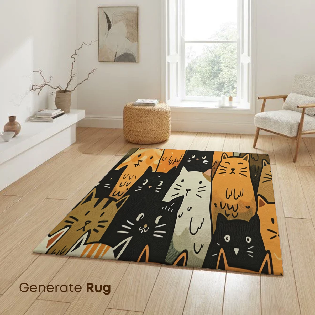 Cats in Harmony: A Whimsical Feline Gathering - Image 6