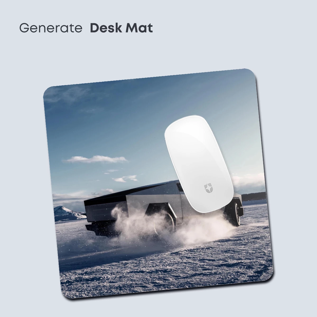 Futuristic Pickup in Snowy Wilderness - Image 4
