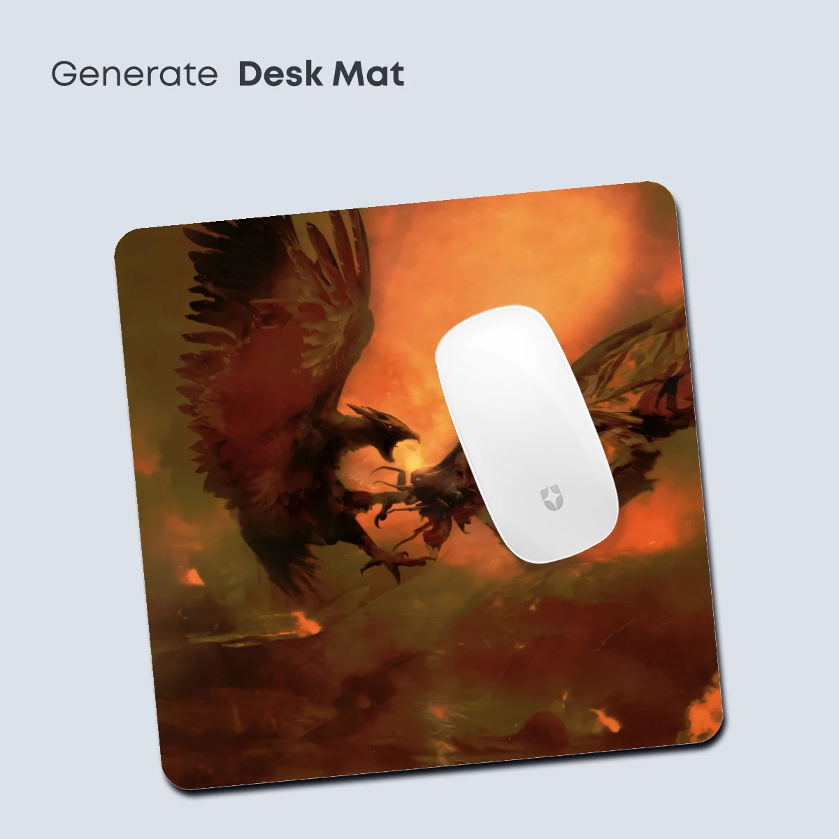 Eternal Phoenix Clash: Fiery Wings in Combat - Image 4