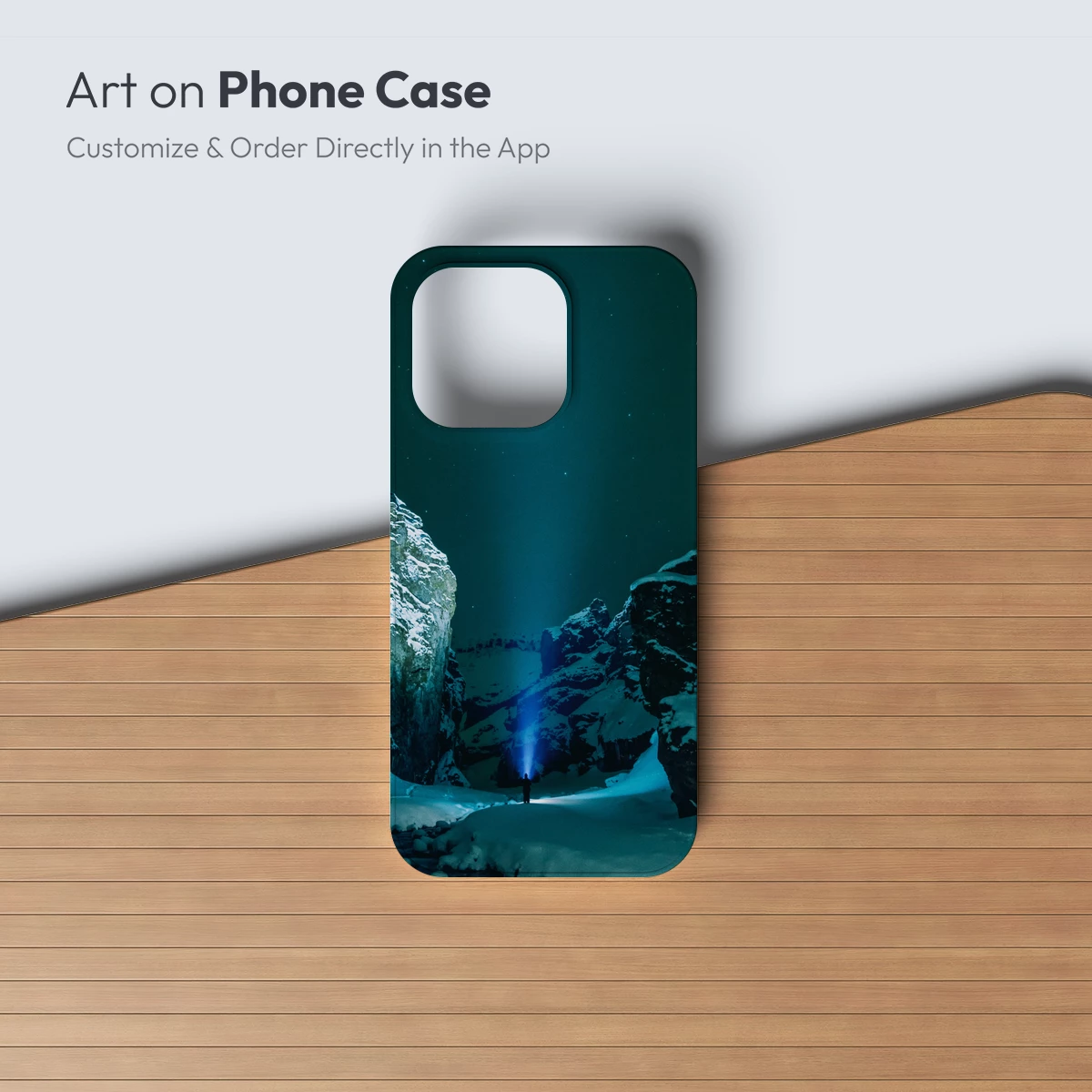 Illuminated Winter Canyon - Image 3