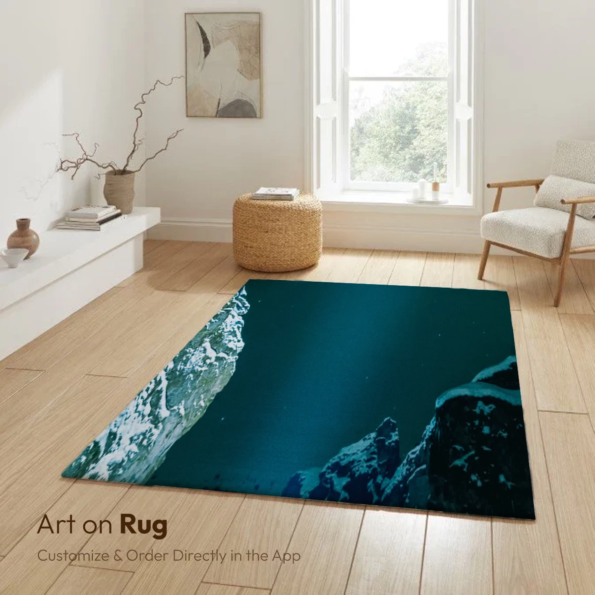 Illuminated Winter Canyon - Image 6