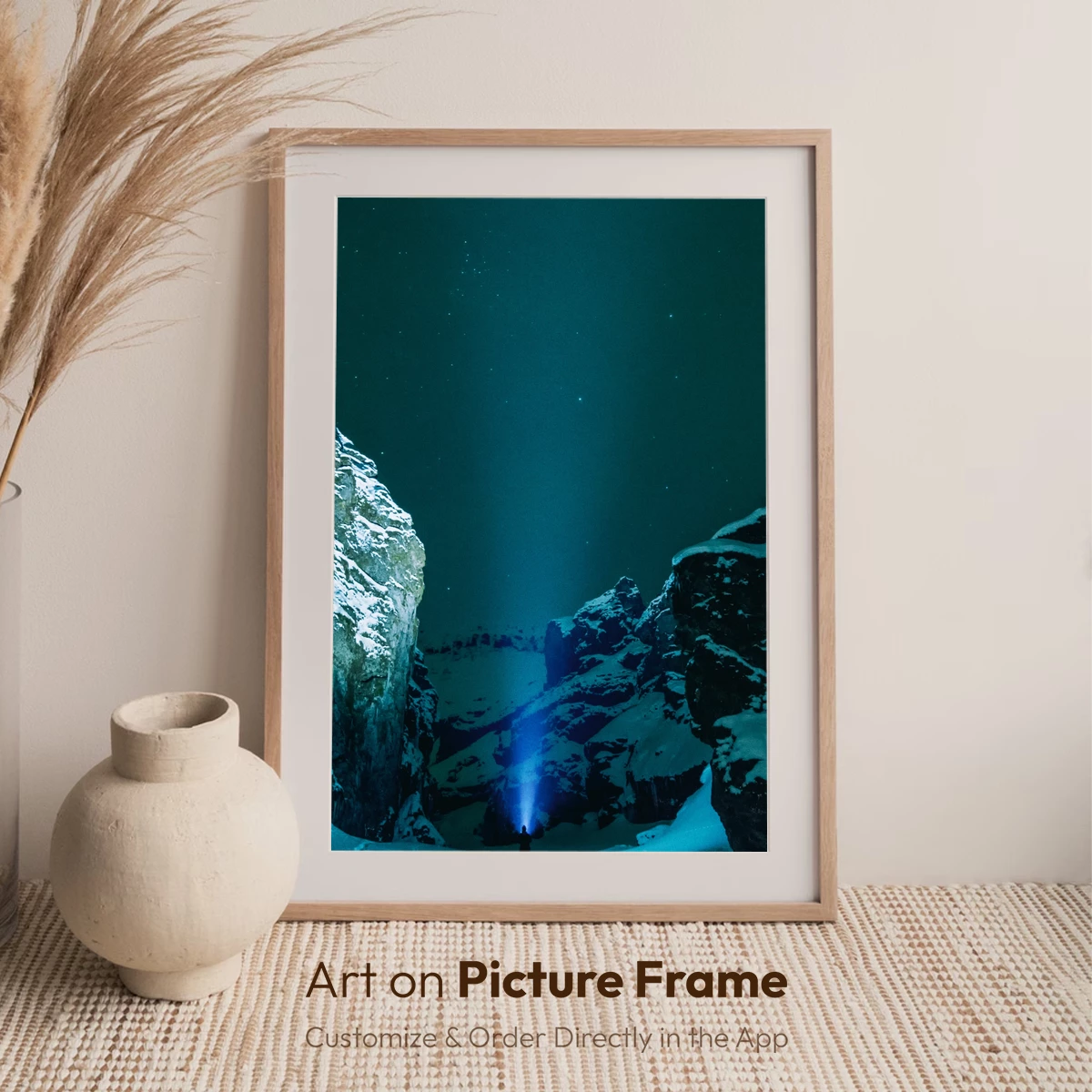 Illuminated Winter Canyon - Image 7