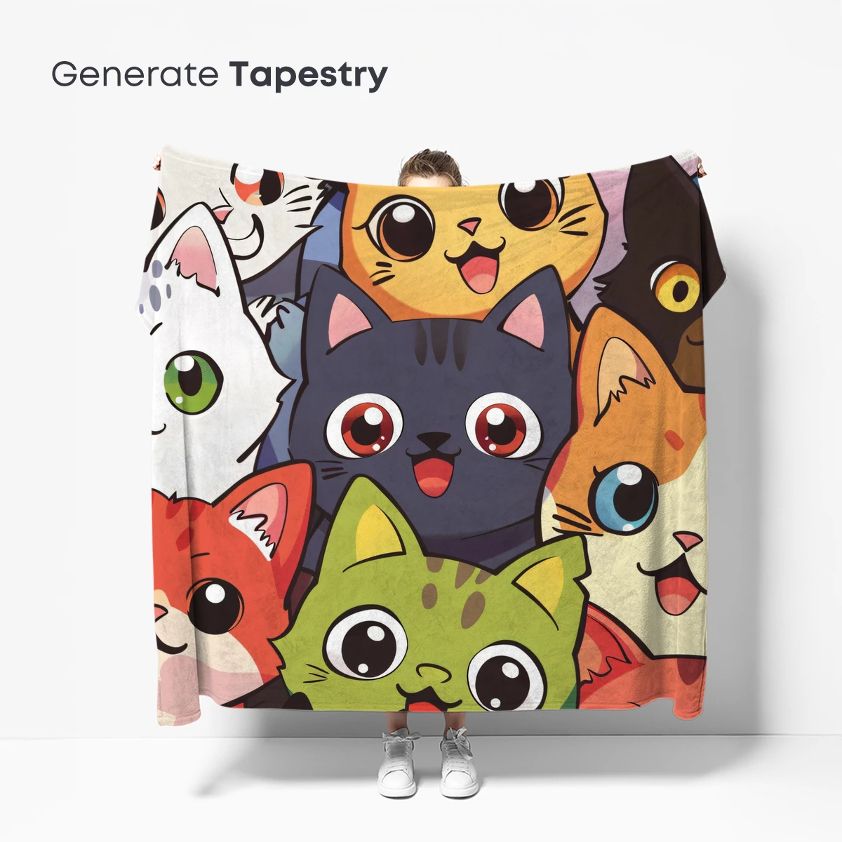 Chibi Cat Crew: Whimsical Feline Gathering - Image 5