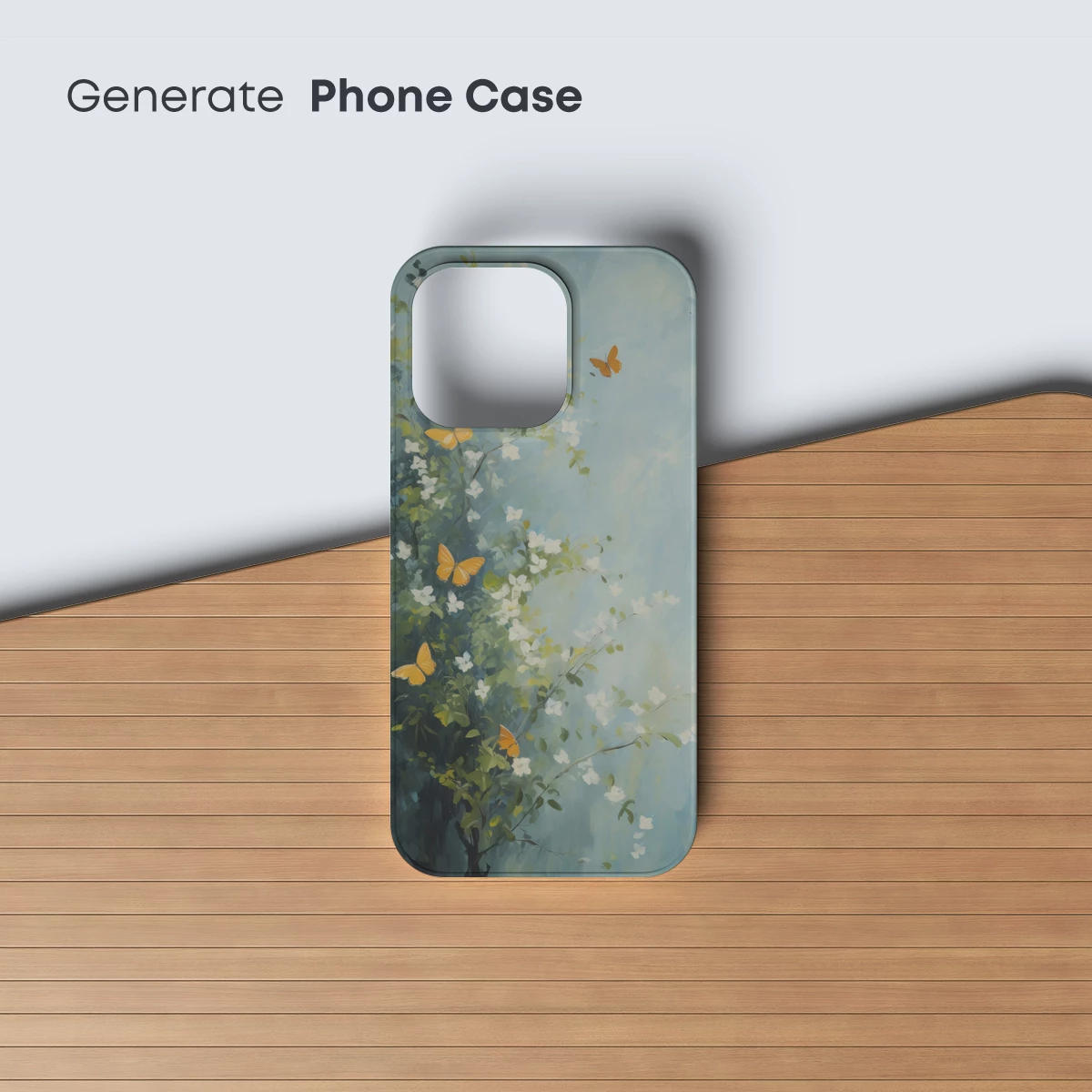 Butterfly Whisper: Ethereal Blossoms in Pastel Hues - Image 3