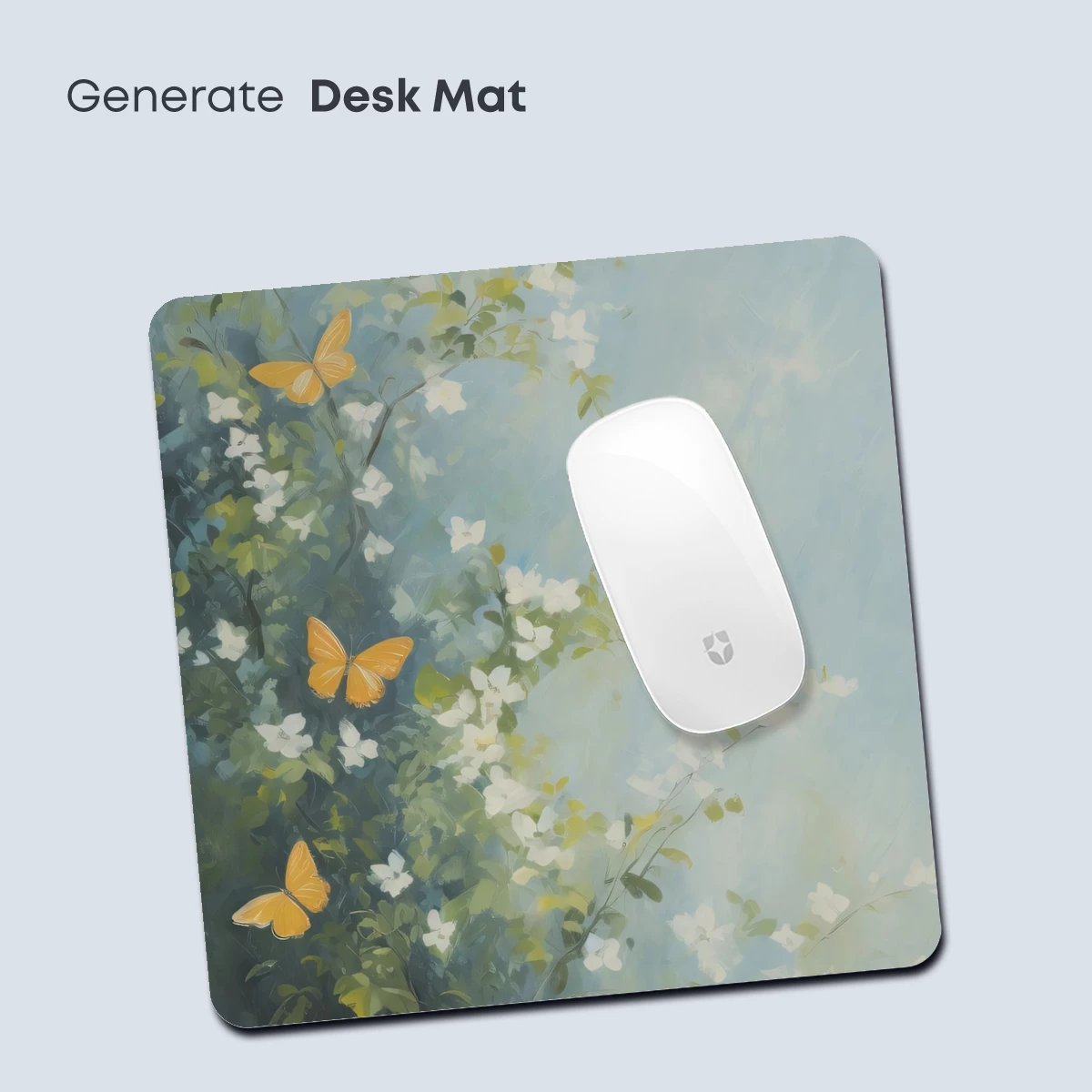 Butterfly Whisper: Ethereal Blossoms in Pastel Hues - Image 4