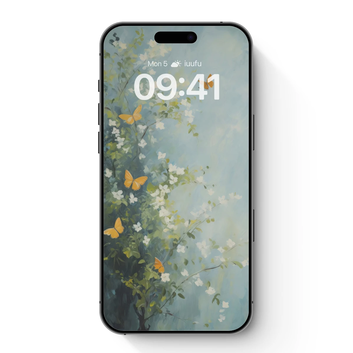 Butterfly Whisper: Ethereal Blossoms in Pastel Hues