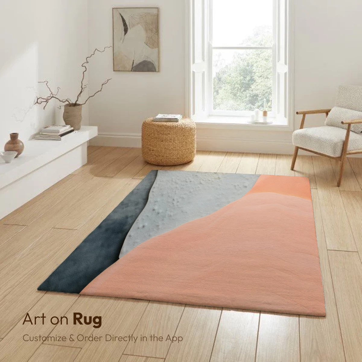 Abstract Terrains: Fusion of Pastel and Earth Tones - Image 5