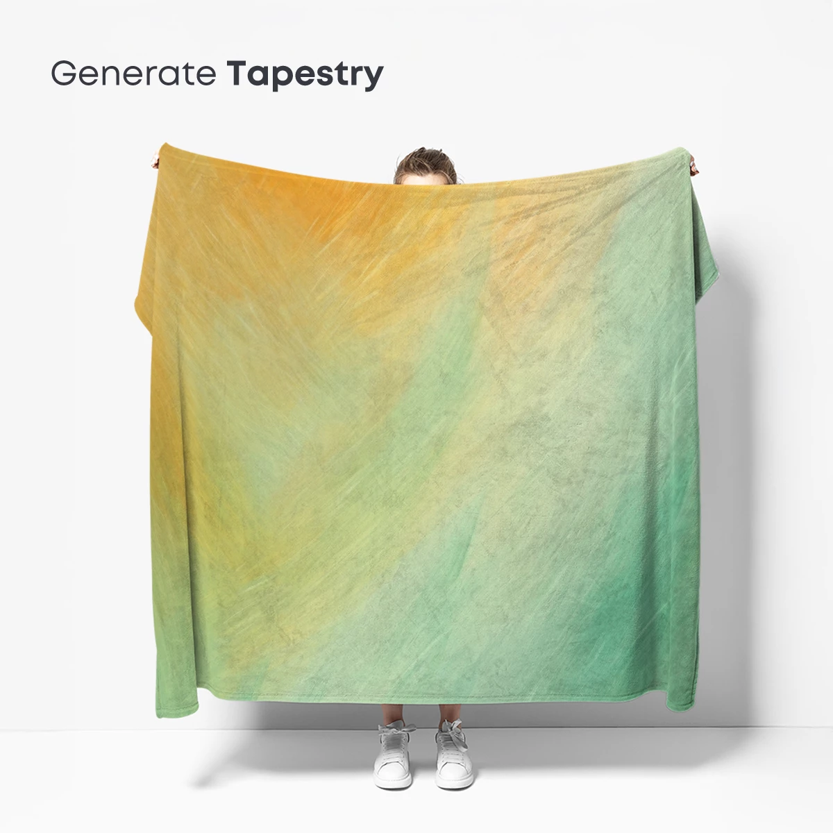 Feathered Dawn: Abstract Brushstrokes in Warm Hues - Image 5