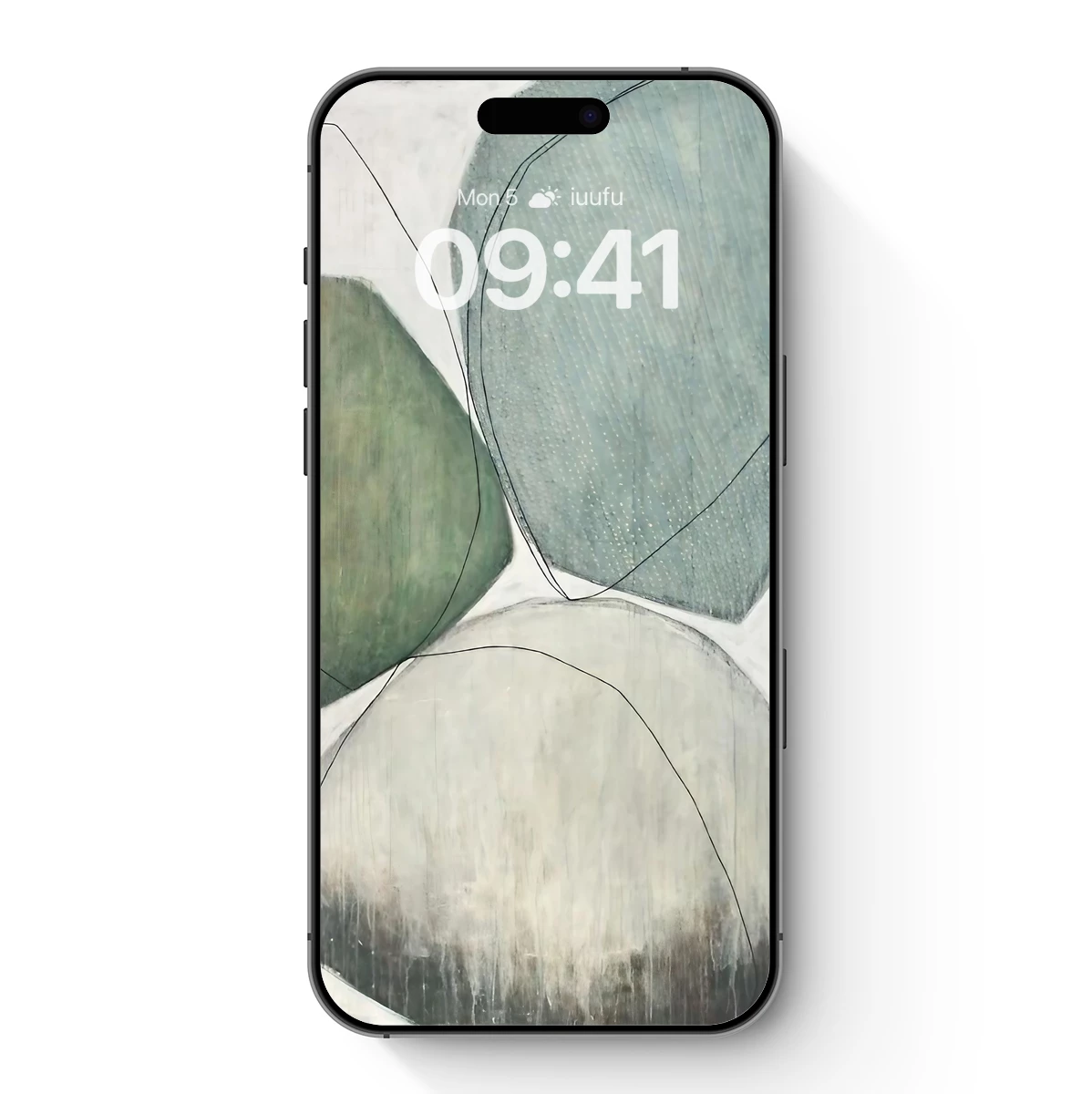 Abstract Circles in Harmony: Textured Elegance