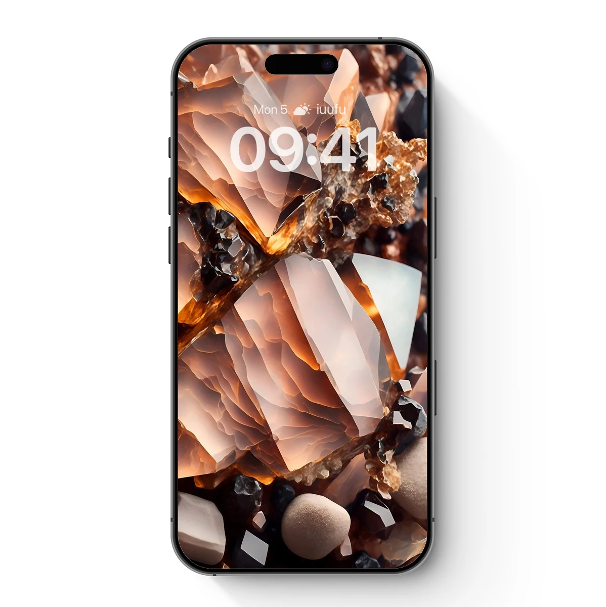 Crystal Symphony in Amber Hues