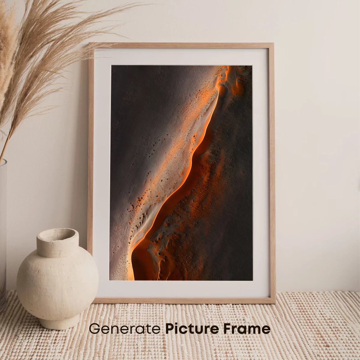 Desert Dune Symphony: Sunset's Embrace - Image 7