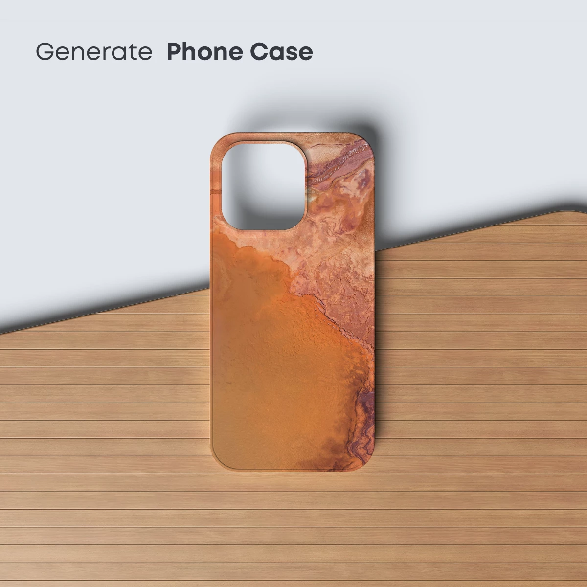 Desert Mirage: Earthy Tones and Cracked Terrain - Image 3