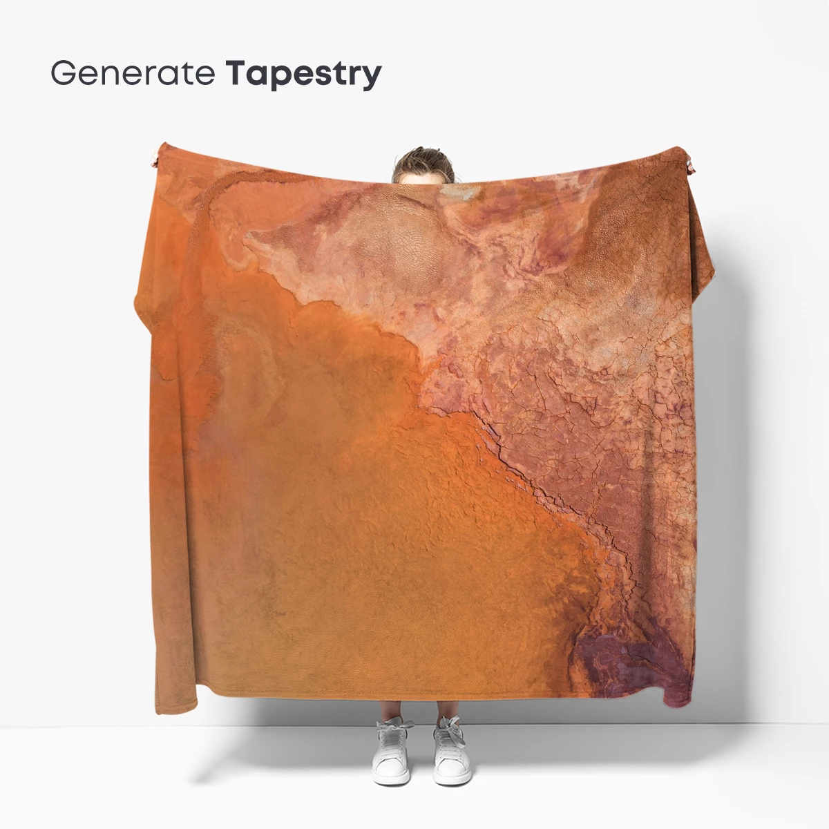 Desert Mirage: Earthy Tones and Cracked Terrain - Image 5