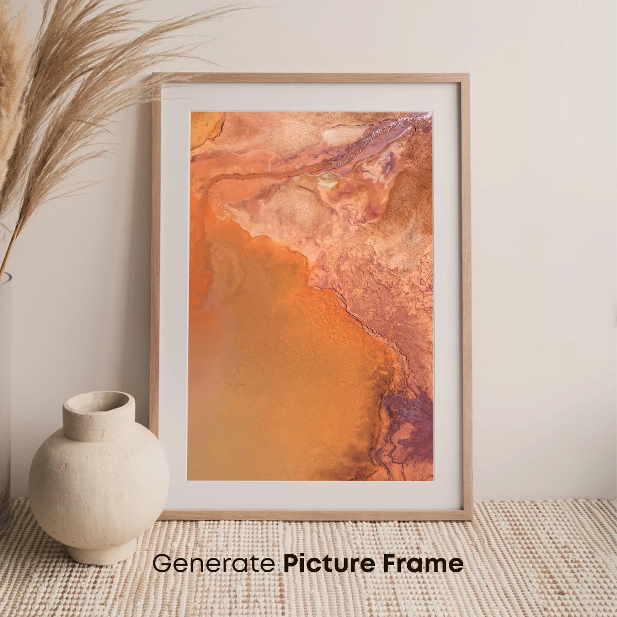 Desert Mirage: Earthy Tones and Cracked Terrain - Image 7