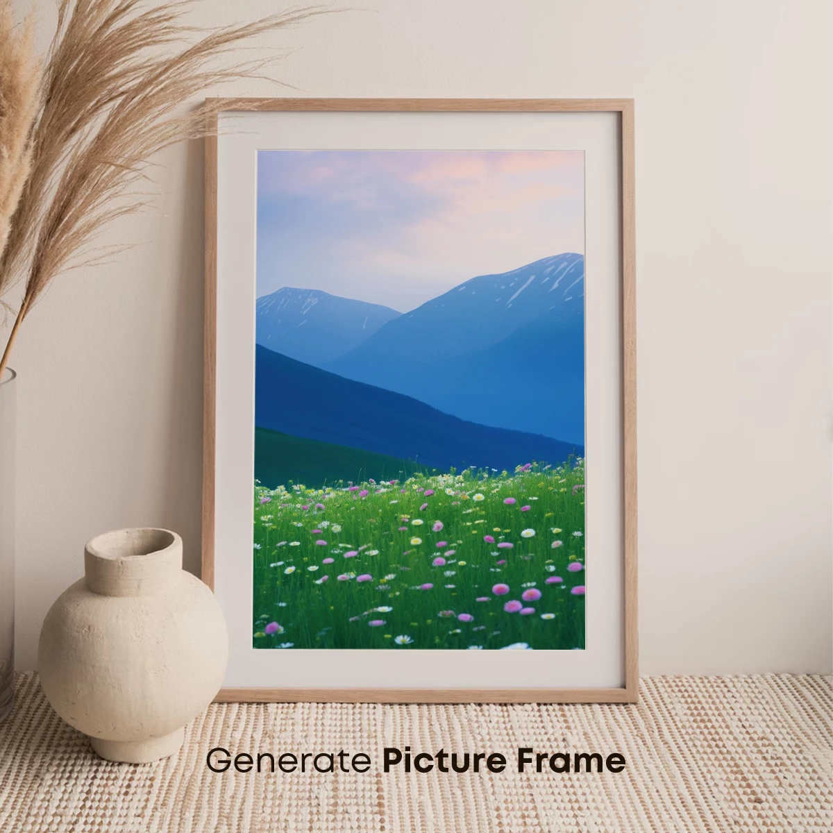 Mountain Meadow Symphony: Floral Dawn - Image 7