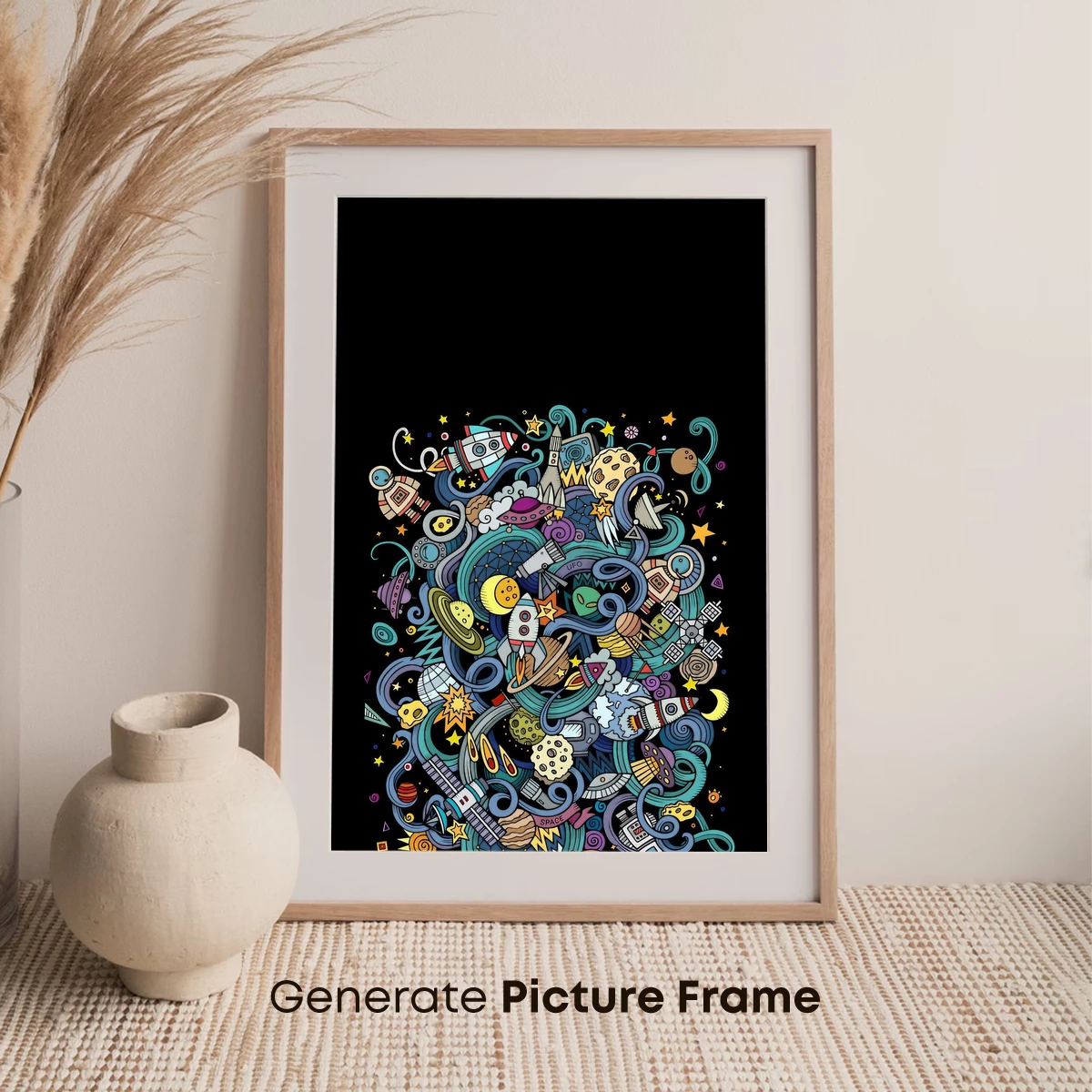 Cosmic Doodle Symphony - Image 7