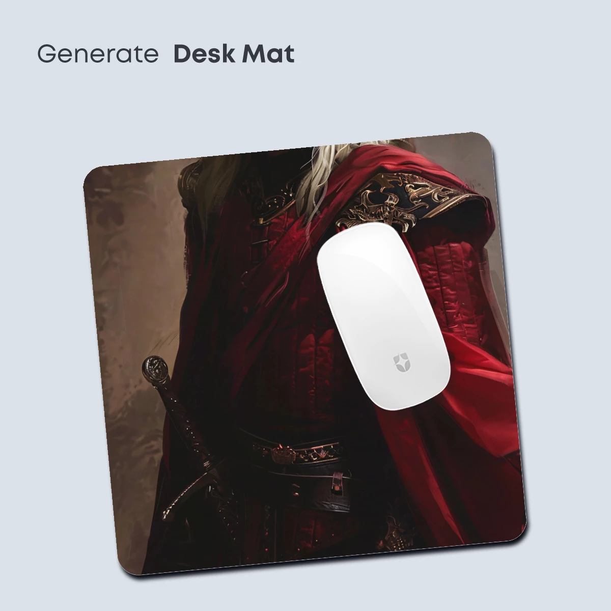 Epic Warrior in Crimson Armor: Fantasy Art Mastery - Image 4