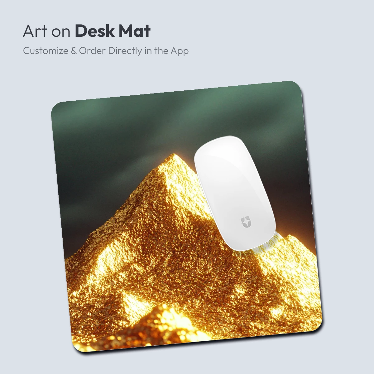 Golden Peak Under Stormy Skies - Image 4