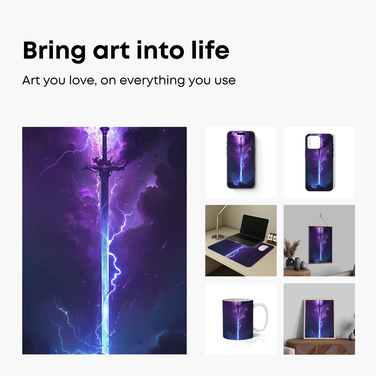 Ethereal Blade: Lightning's Forge in Twilight - Image 2