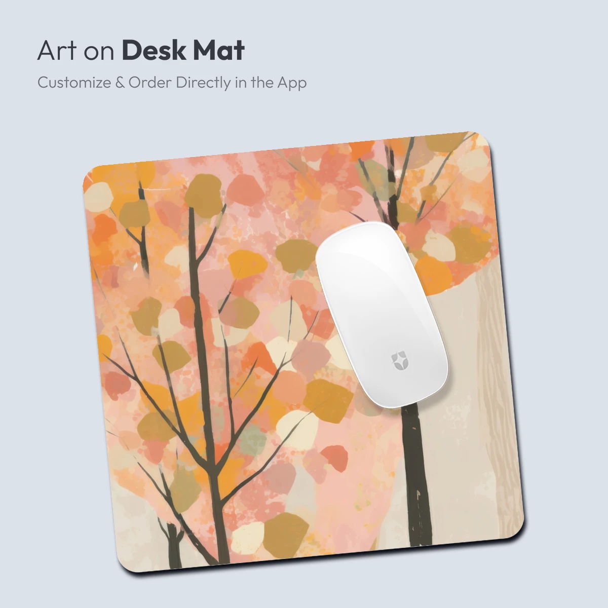 Autumnal Whispers: Abstract Forest Canopy - Image 3