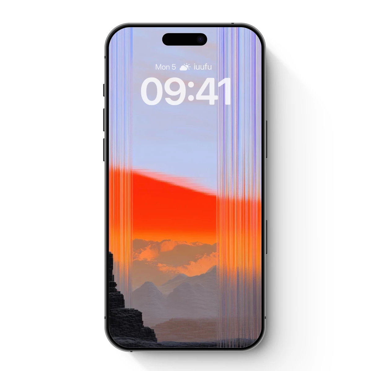 Canyon Sunset Symphony: Digital Art Fusion