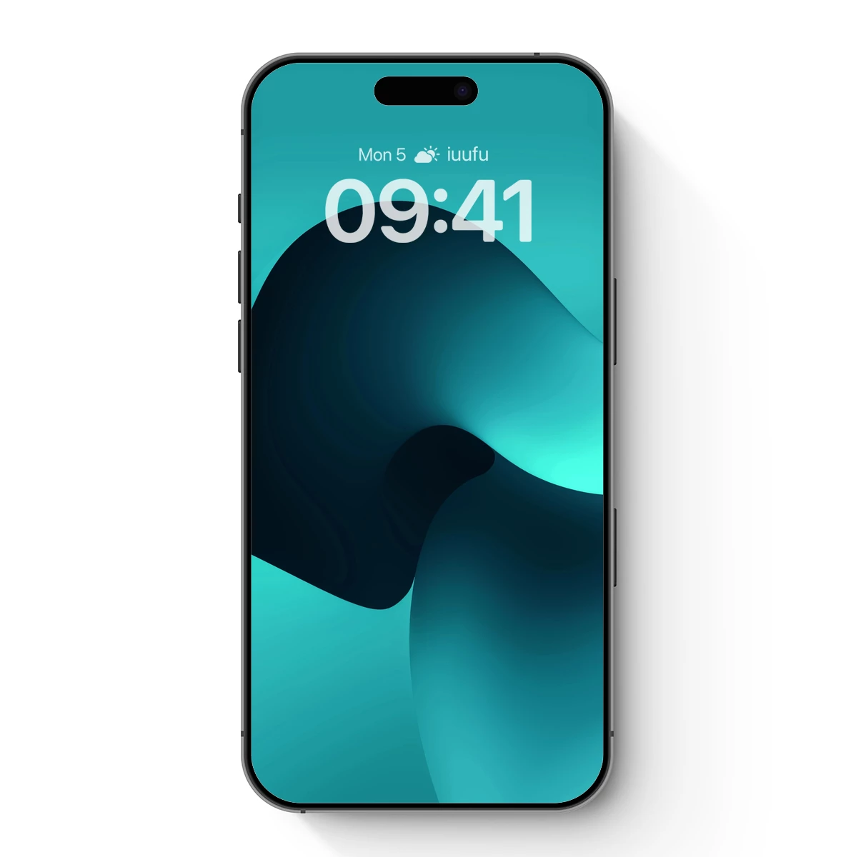 Ethereal Teal Waves: A Digital Sculpture