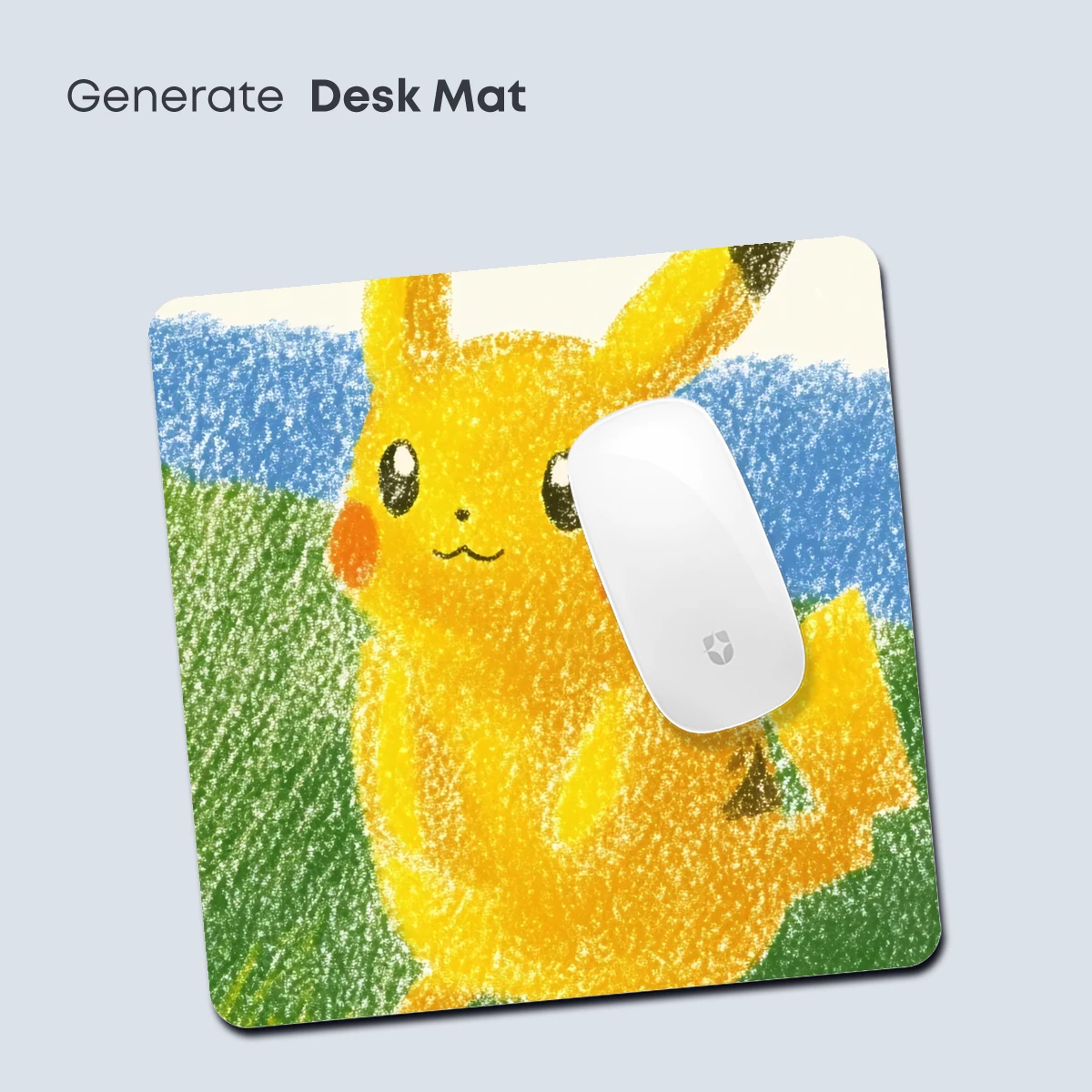 Charming Pikachu in Pastel Fields - Image 4