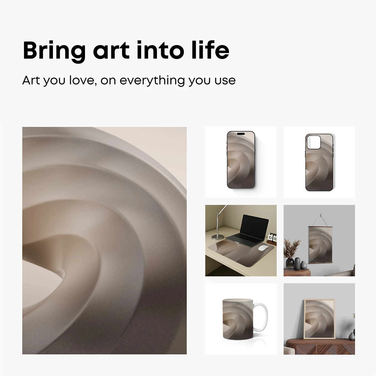 Elegant Spiral Odyssey: A Study in Curvilinear Grace - Image 2