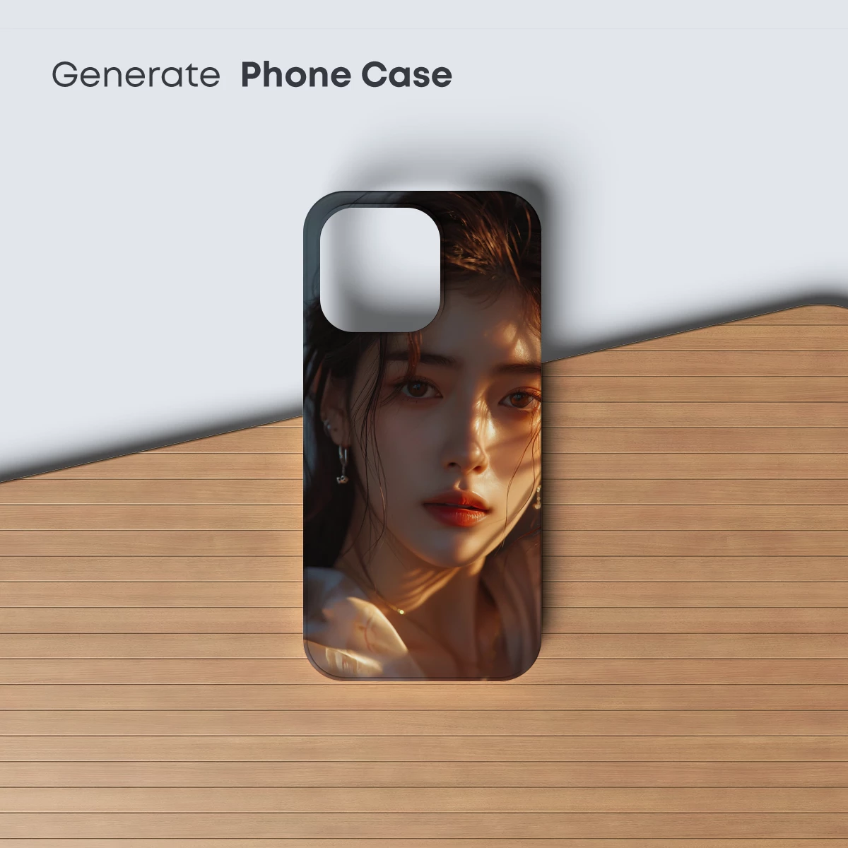 Golden Hour Serenity: Ethereal Portrait Glow - Image 3