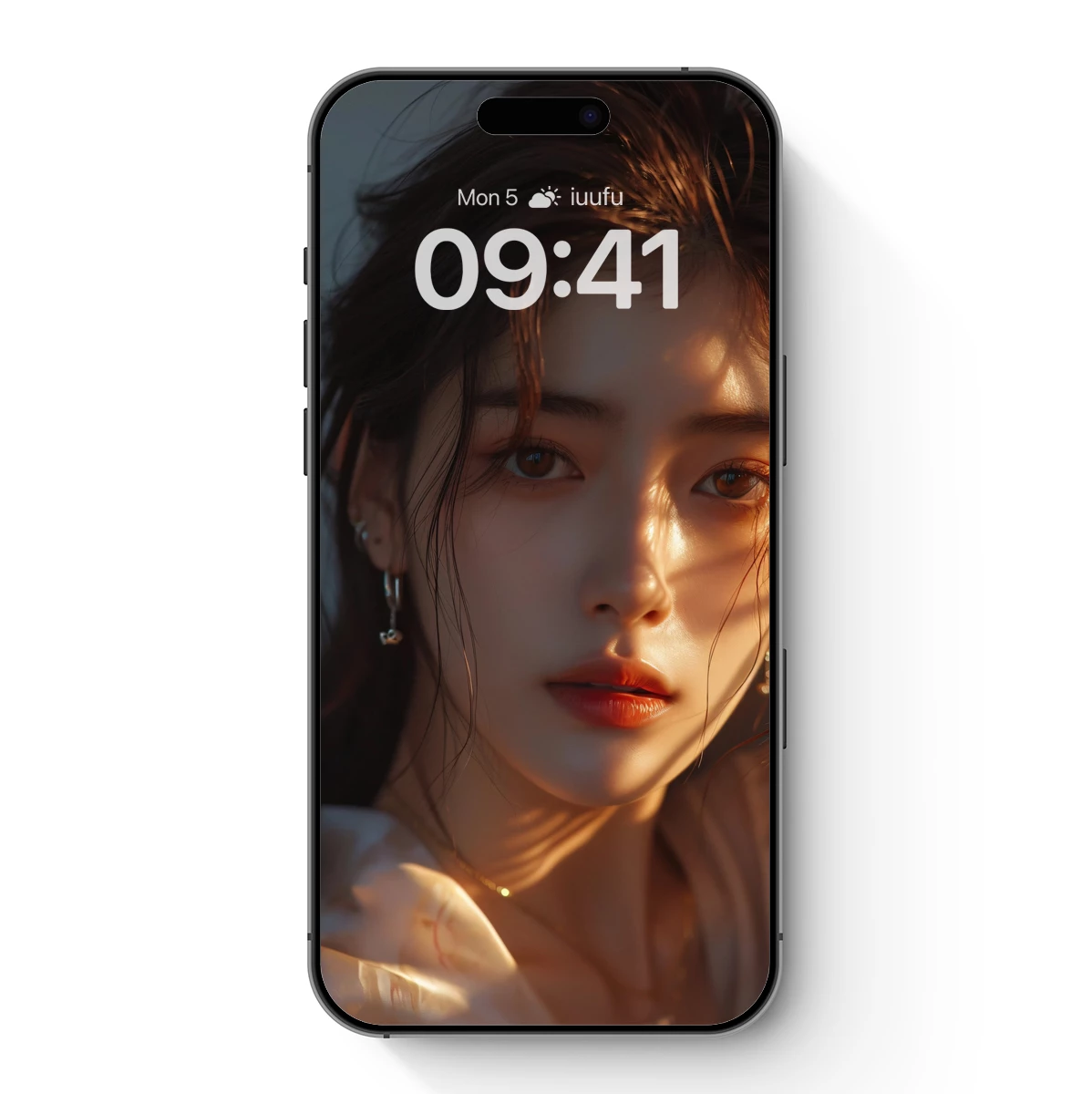 Golden Hour Serenity: Ethereal Portrait Glow