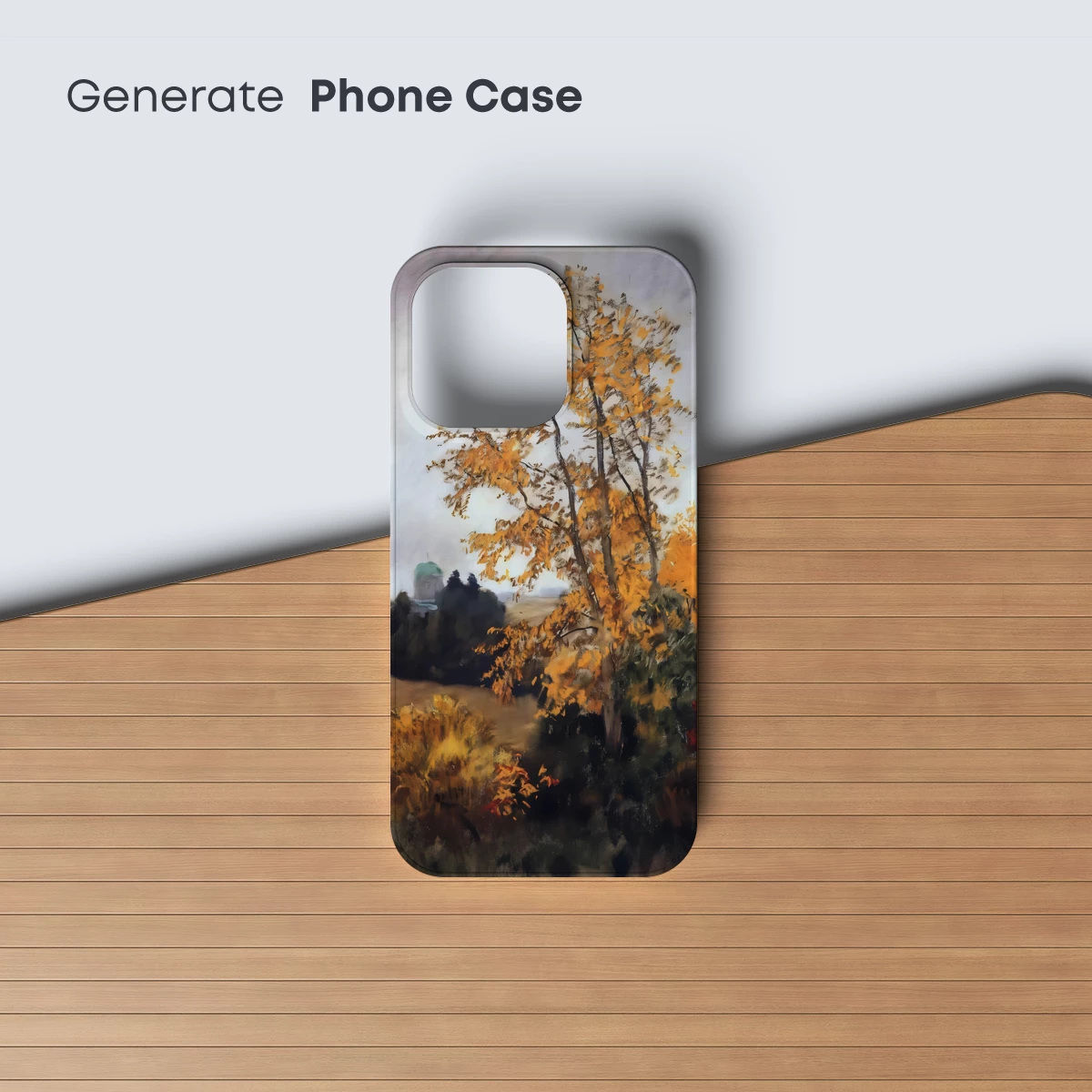 Autumnal Hues Over Misty Domes - Image 3