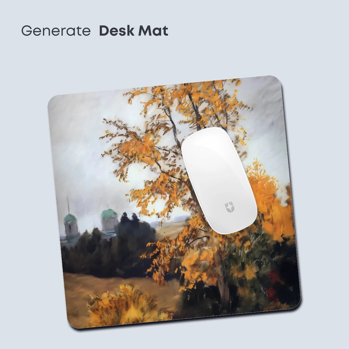 Autumnal Hues Over Misty Domes - Image 4