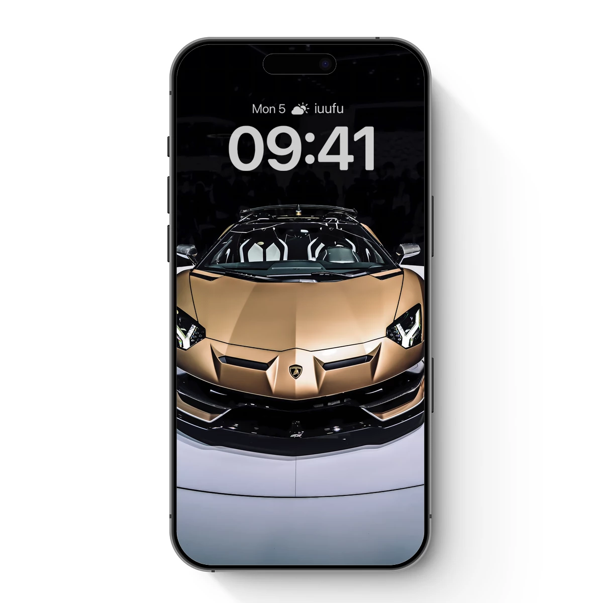 Golden Supercar Elegance Unveiled