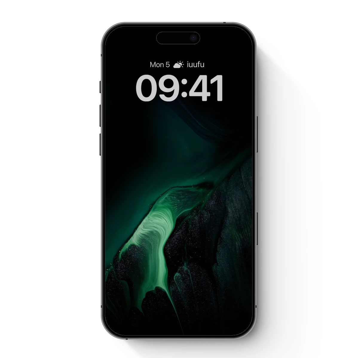 Emerald Abyss: A Cosmic Swirl of Mystery