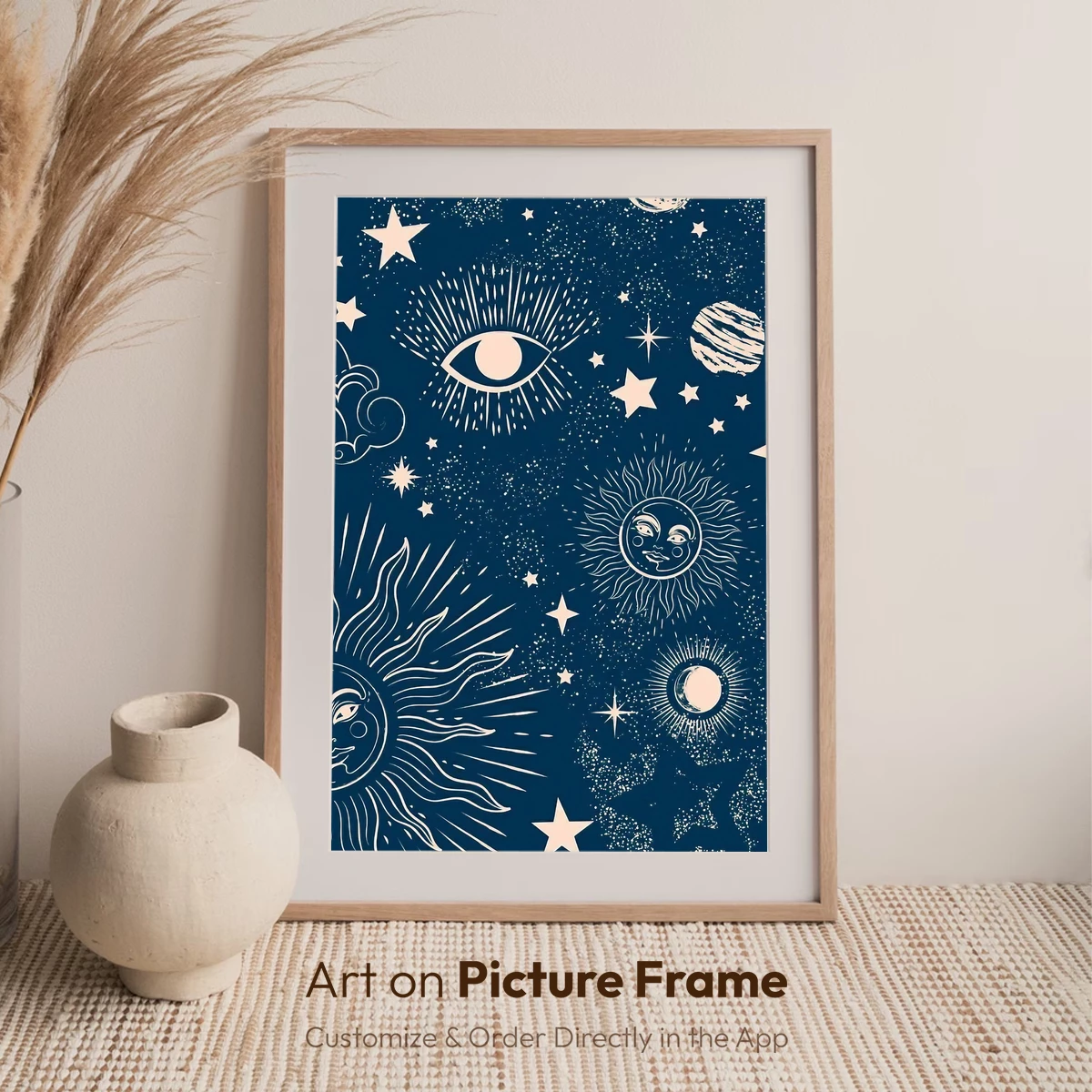 Celestial Symphony: Sun, Moon, and Stars in Harmony - Image 7