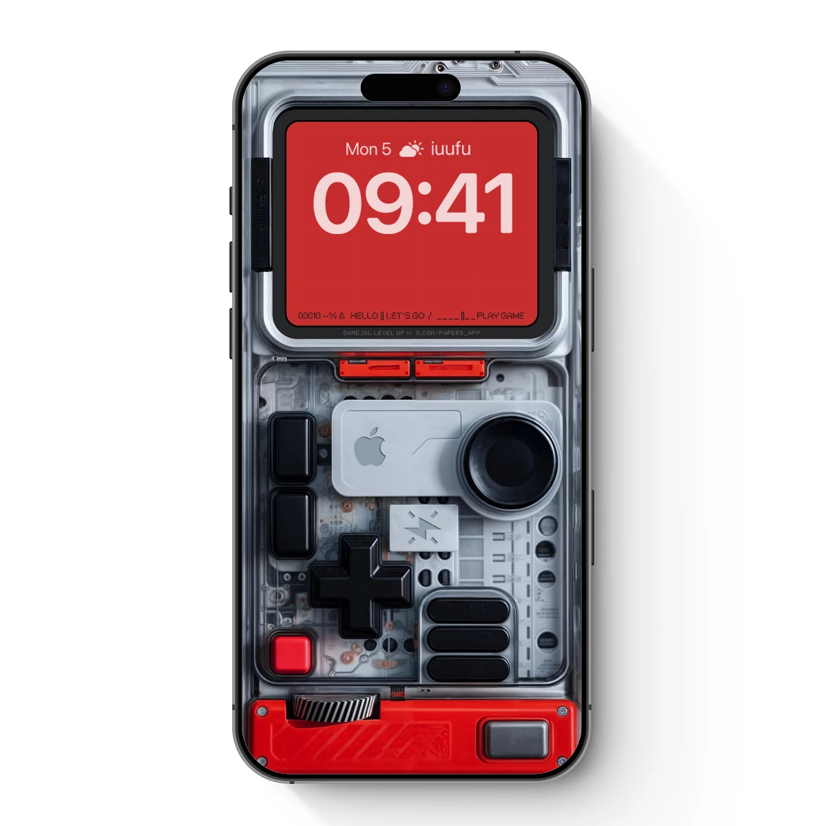 Cyberpunk Game Console Fusion